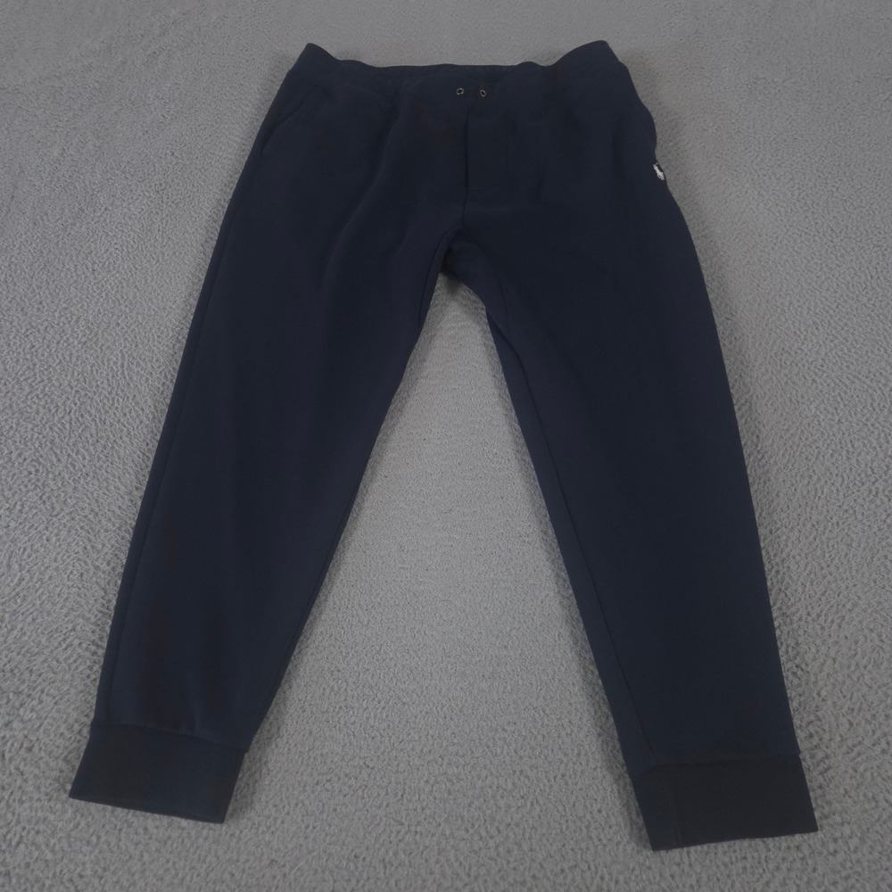 Polo Ralph Lauren Pants Mens‎ XXL Navy Jogger Tapered Leg Performance Sweatpants